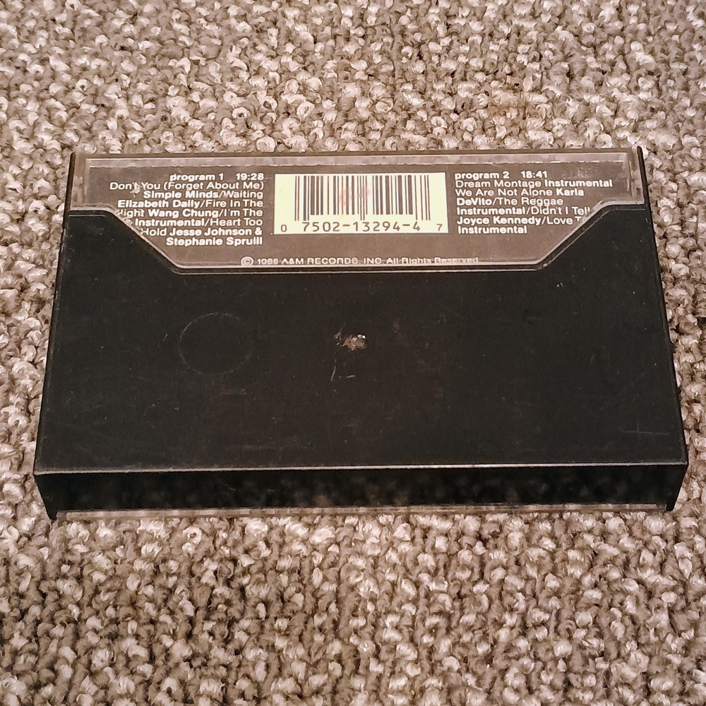 The Breakfast Club Original Motion Picture Soundtrack Cassette Tape A&M CS 3294 - Picture 2 of 3